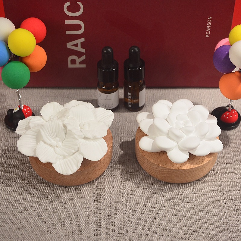 1PCS Bamboo Wood Aromatherapy  - Air Stone Diffuser review and price
