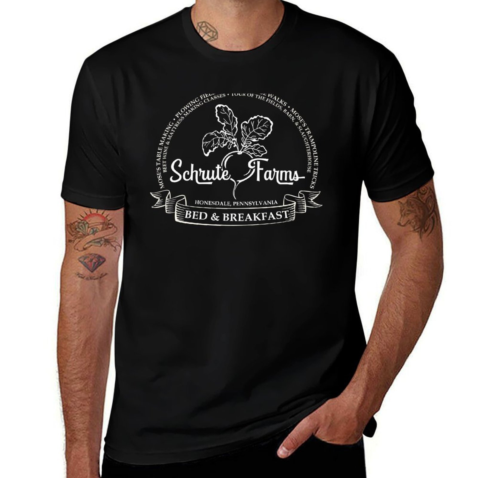 Shrute Farms B&B T-Shirt Urban - Urban Farming In China review and price